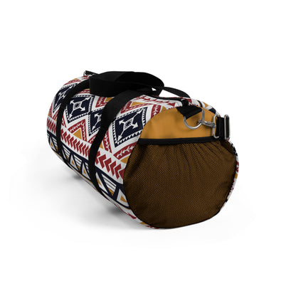 Duffel Bag, Red Pattern