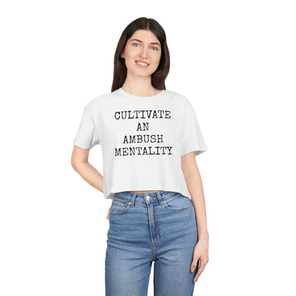 Women's Cultivate Cropped Tee